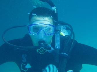 Rob underwater